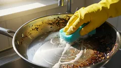 Jak skutecznie wyczyścić przypaloną patelnię domowymi sposobami