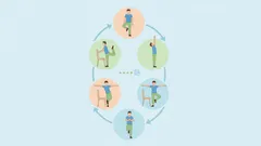 Trening odchudzający dla osób powyżej 45 roku życia: ręce, nogi, brzuch (w pozycji stojącej)