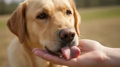 Lizanie rąk przez psa – objaw miłości czy sygnał problemu