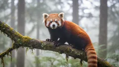 Poznaj pandę czerwoną, czyli ognistego lisa