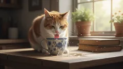 Jak oduczyć kota picia z twojego kubka lub szklanki