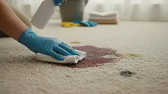 Najlepsze porady dotyczące usuwania trudnych plam z dywanu