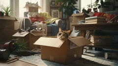 Dlaczego koty kochają pudełka bardziej niż zabawki