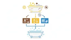 Wanna jak nowa: Jak zmyć żółtą płytkę nazębną, rdzę i osady wapienne domowymi sposobami?